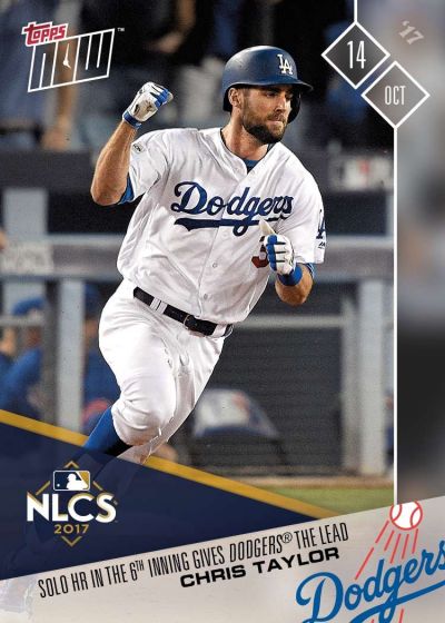 2017 Topps Now #763 Chris Taylor