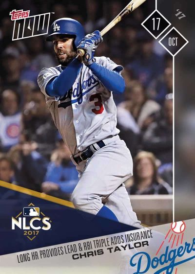 2017 Topps Now #781 Chris Taylor