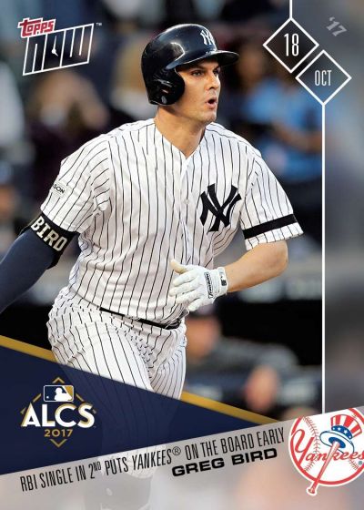 2017 Topps Now #783 Greg Bird