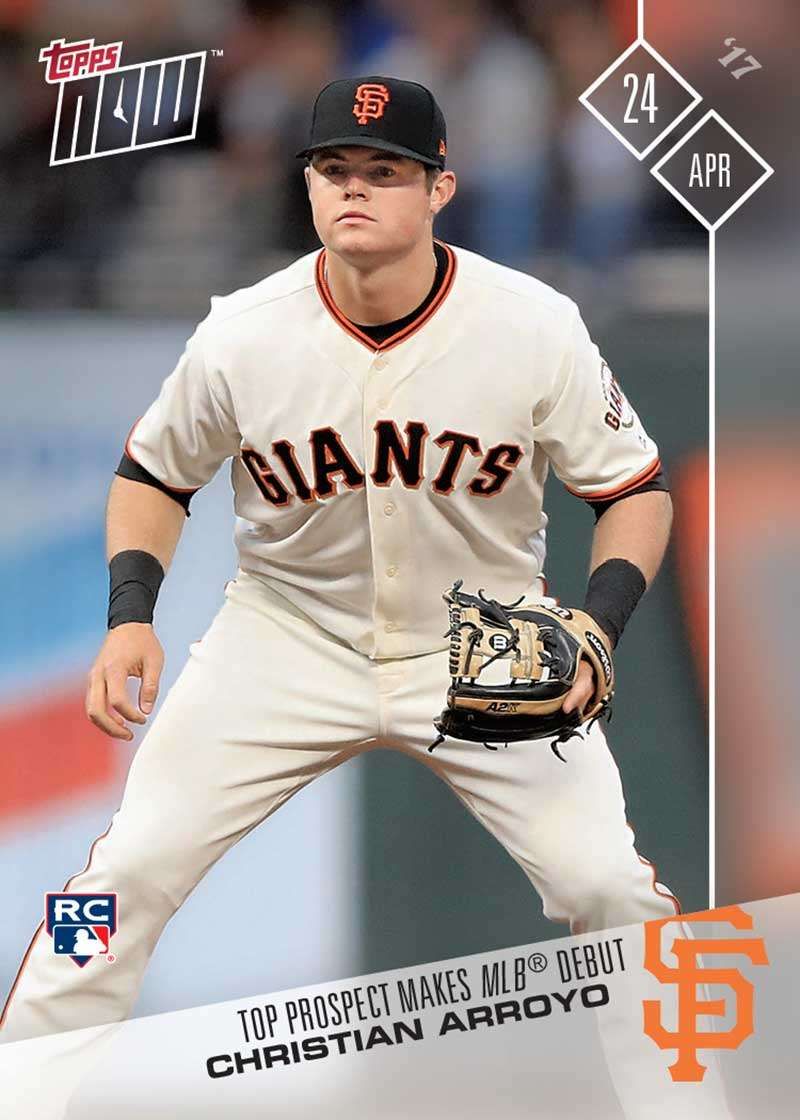 2017 Topps Now #80 Christian Arroyo