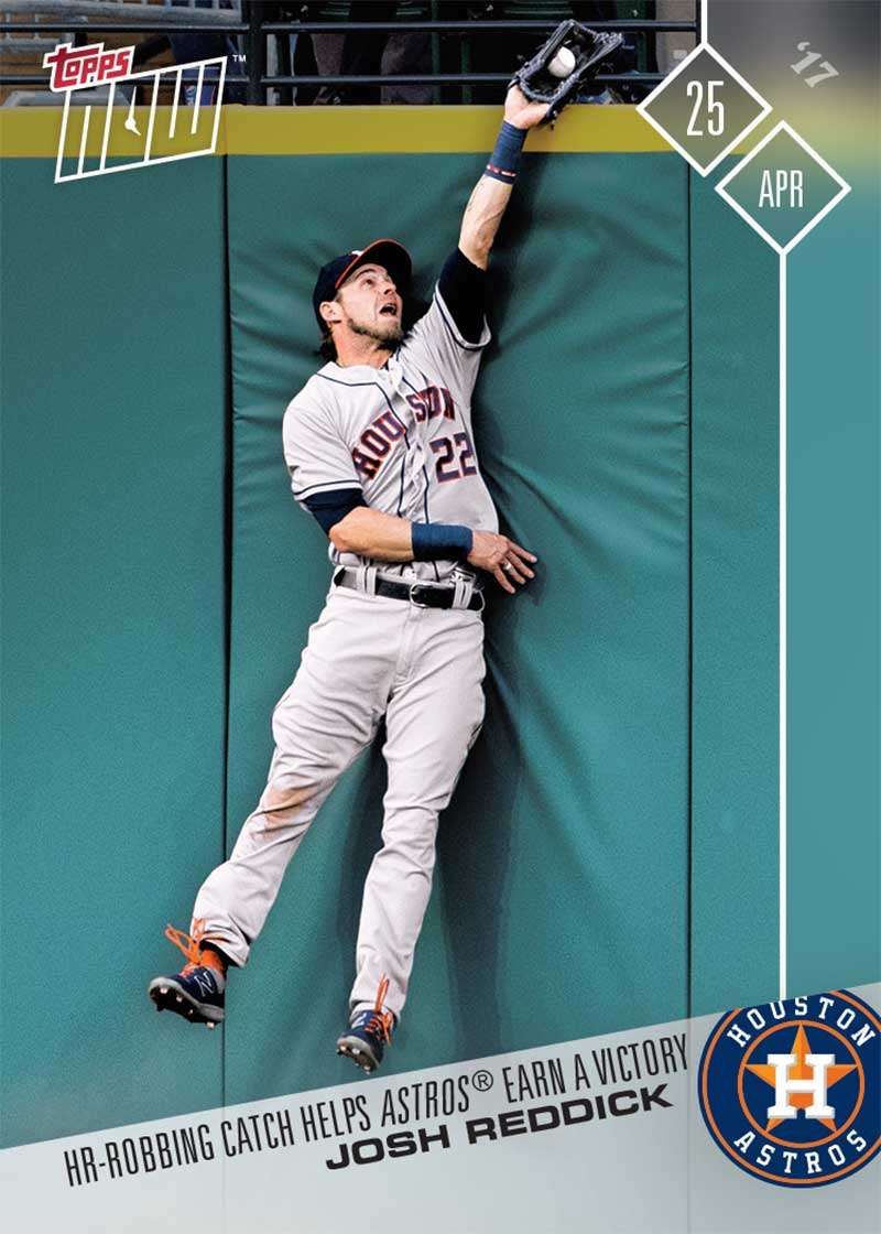 2017 Topps Now #81 Josh Reddick