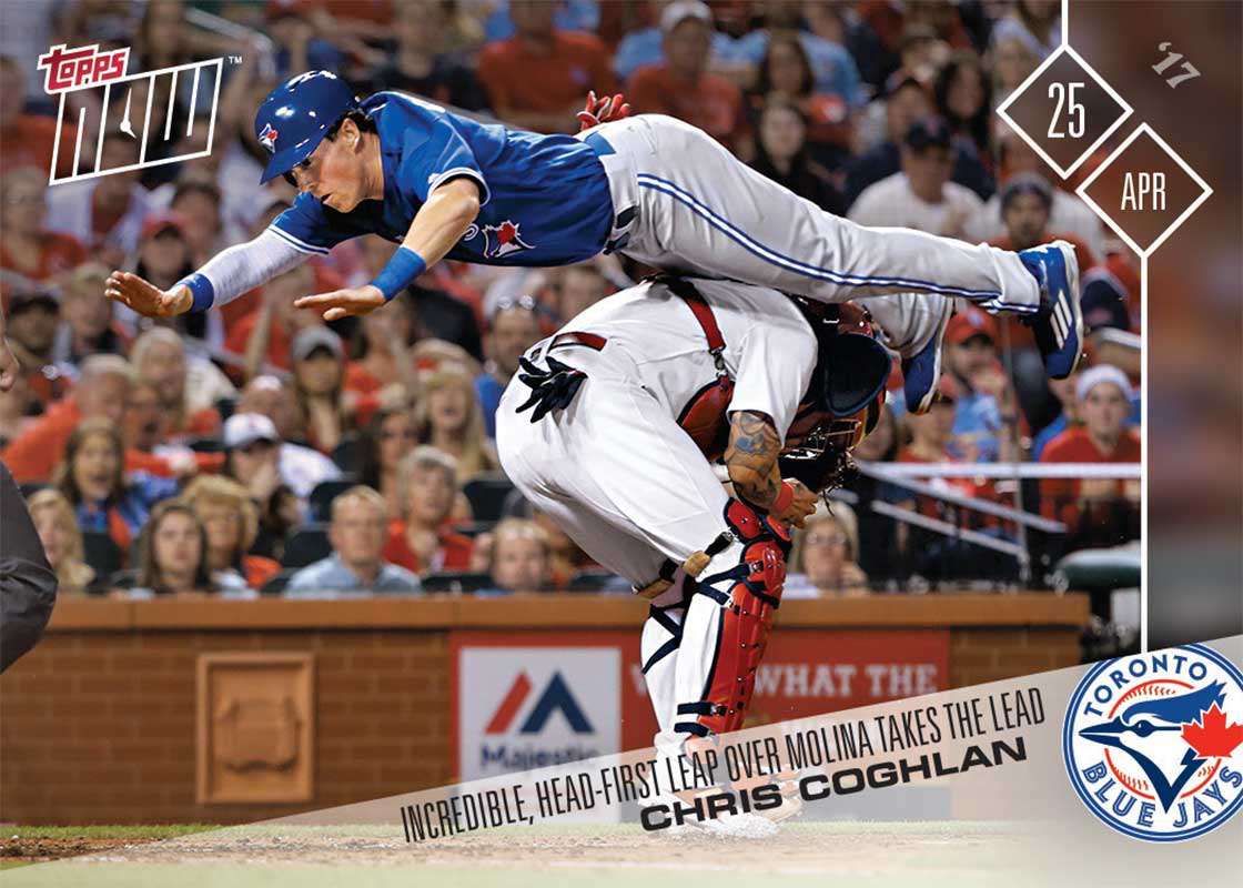 2017 Topps Now #82 Chris Coghlan