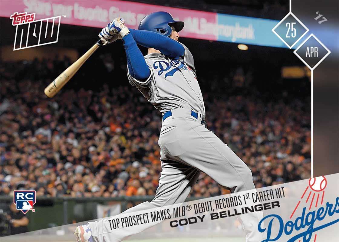 2017 Topps Now #85 Cody Bellinger