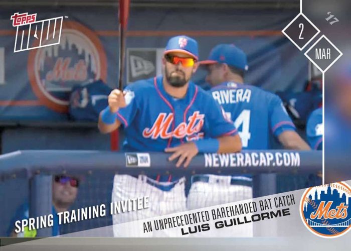 2017 Topps Now #ST-3 Luis Guillorme