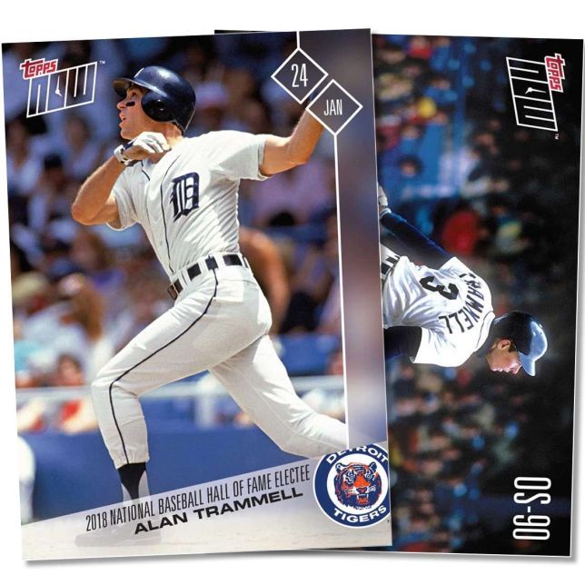 2017 Topps Now #OS-90 Alan Trammell