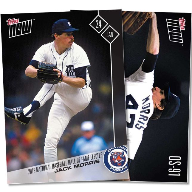2017 Topps Now #OS-91 Jack Morris