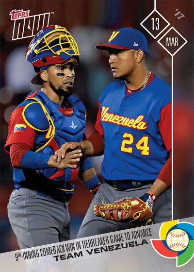 2017 Topps Now #W-34 Team Venezuela