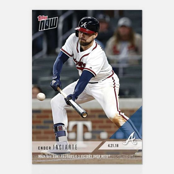 2018 Topps Now #108 Ender Inciarte