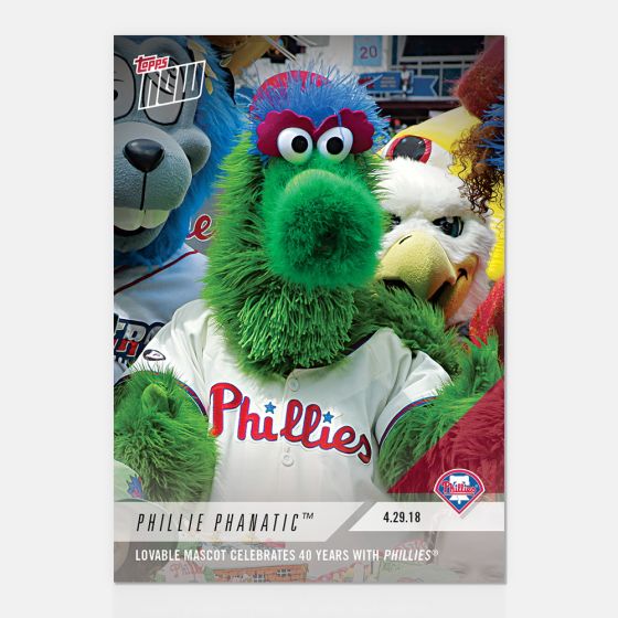 2018 Topps Now #143 Phillie Phanatic
