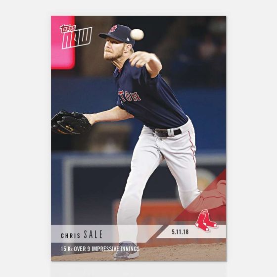 2018 Topps Now #201 Chris Sale