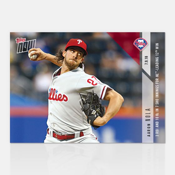 2018 Topps Now #434 Aaron Nola