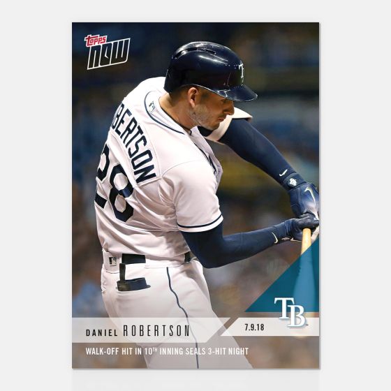 2018 Topps Now #435 Daniel Robertson