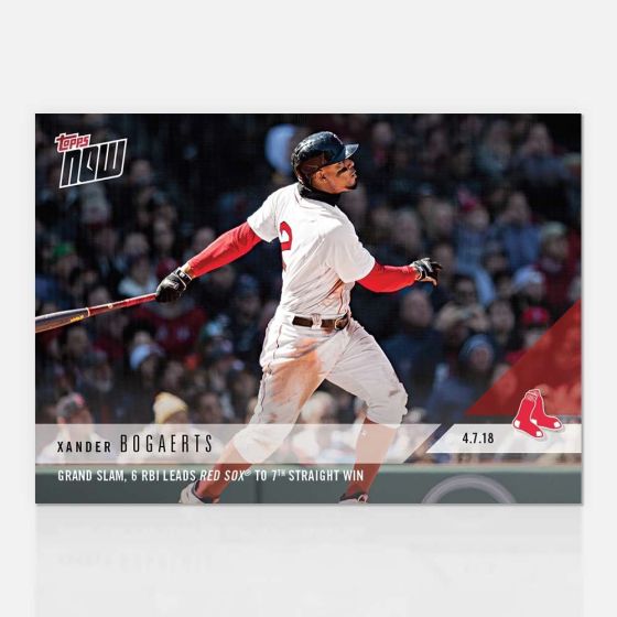 2018 Topps Now #45 Xander Bogaerts