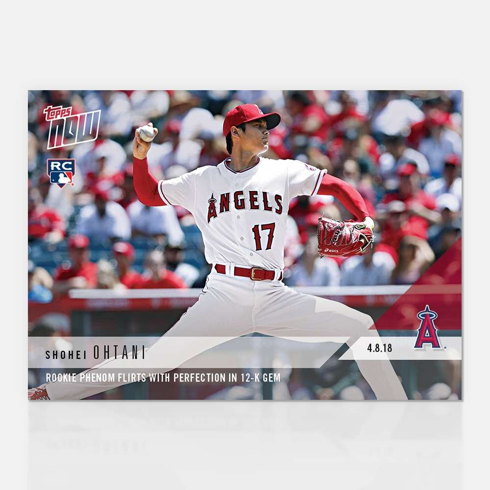 2018 Topps Now #53 Shohei Ohtani