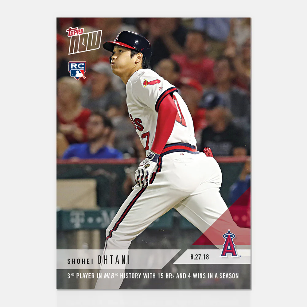 2018 Topps Now #650 Shohei Ohtani