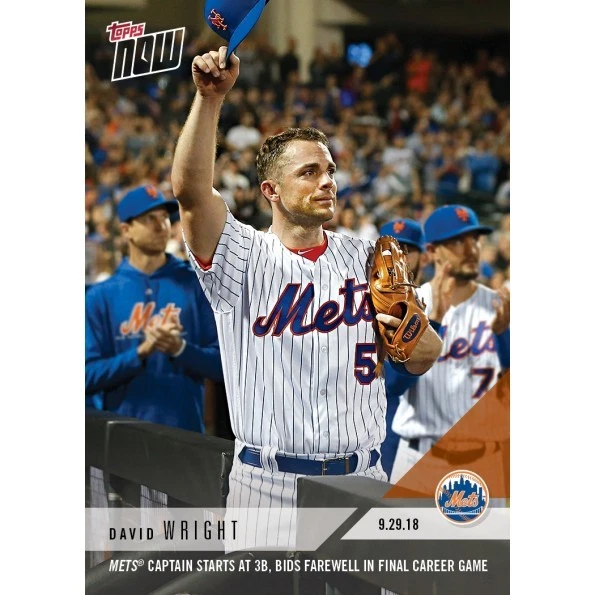 2018 Topps Now #810 David Wright