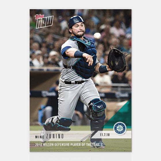 2018 Topps Now #OS-22 Mike Zunino