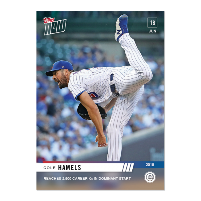 2019 Topps Now #393 Cole Hamels