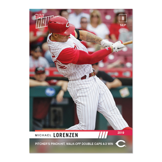 2019 Topps Now #816 Michael Lorenzen