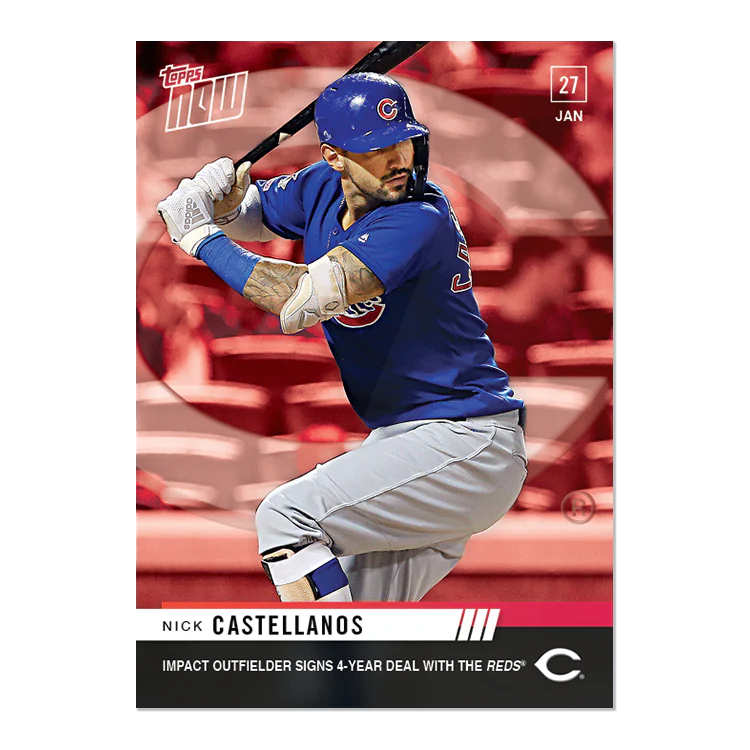2019 Topps Now #OS-62 Nick Castellanos