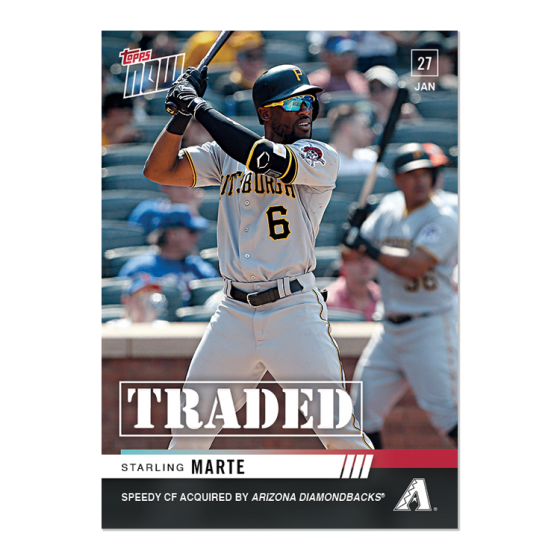 2019 Topps Now #OS-63 Starling Marte