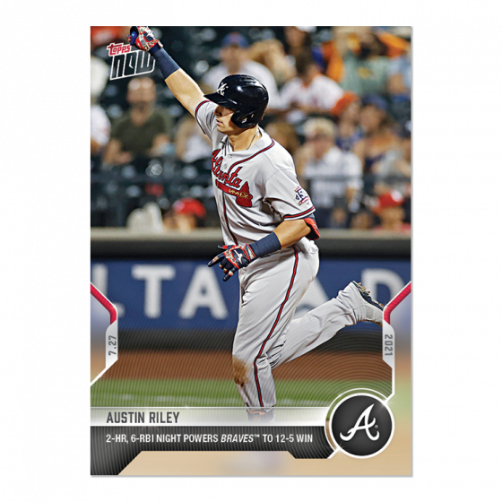 2021 Topps Now #562 Austin Riley
