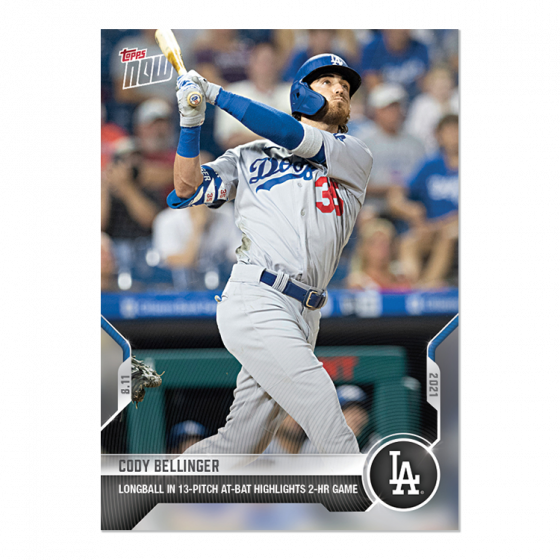 2021 Topps Now #639 Cody Bellinger