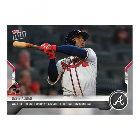 2021 Topps Now #642 Ozzie Albies