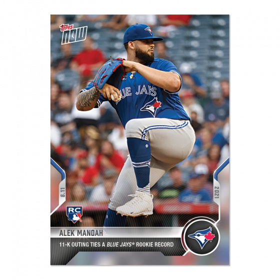2021 Topps Now #644 Alek Manoah