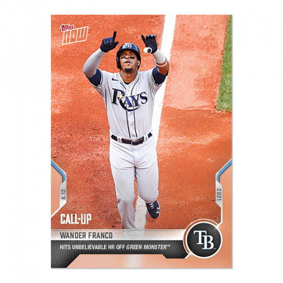 2021 Topps Now #645 Wander Franco