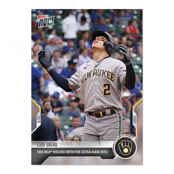 2021 Topps Now #646 Luis Urías