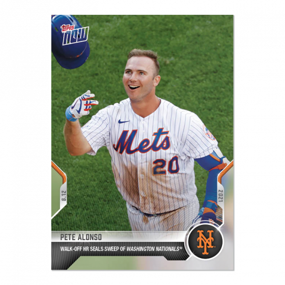 2021 Topps Now #648 Pete Alonso