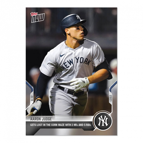 2021 Topps Now #651 Aaron Judge