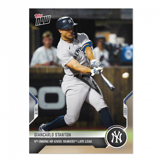 2021 Topps Now #653 Giancarlo Stanton