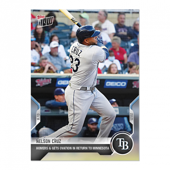 2021 Topps Now #656 Nelson Cruz