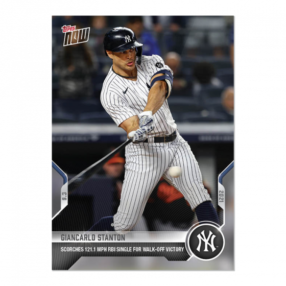 2021 Topps Now #749 Giancarlo Stanton