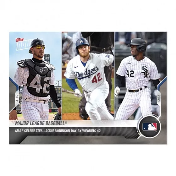 2021 Topps Now #80 Jackie Robinson Day