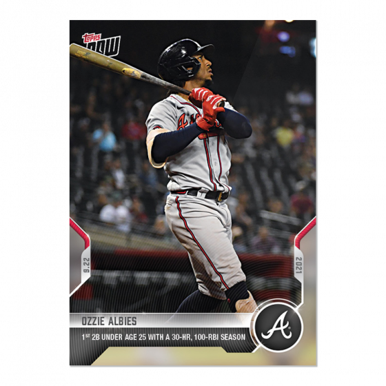 2021 Topps Now #845 Ozzie Albies