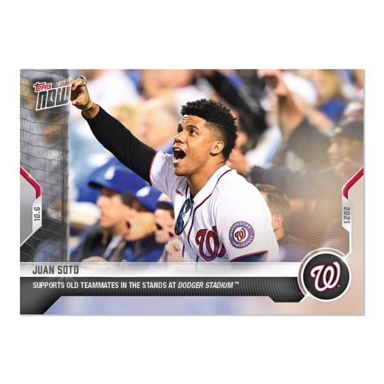 2021 Topps Now #916 Juan Soto