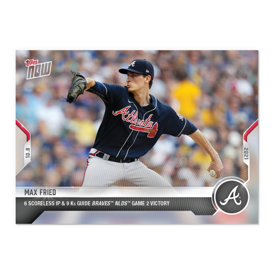 2021 Topps Now #939 Max Fried