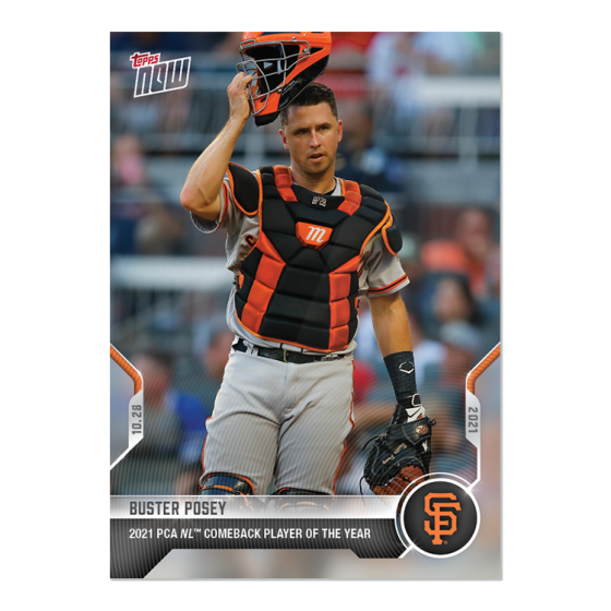 2021 Topps Now #PCA-4 Buster Posey