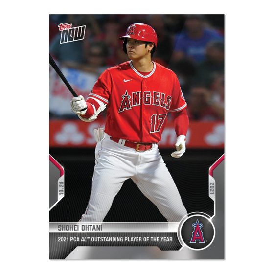 2021 Topps Now #PCA-9 Shohei Ohtani