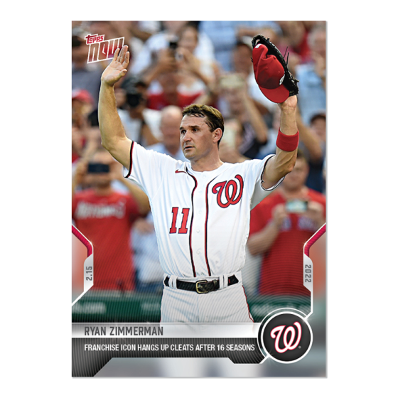 2021 Topps Now #OS-54 Ryan Zimmerman