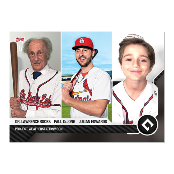 2021 Topps Now #WSM-1 Travis d'Arnaud / Martín Maldonado