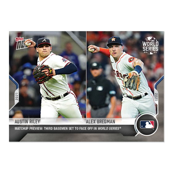 2021 Topps Now #WSM-5 Austin Riley / Alex Bregman