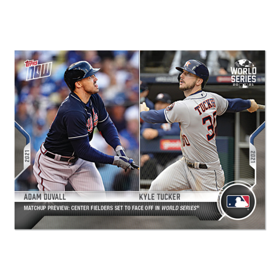 2021 Topps Now #WSM-7 Adam Duvall / Kyle Tucker