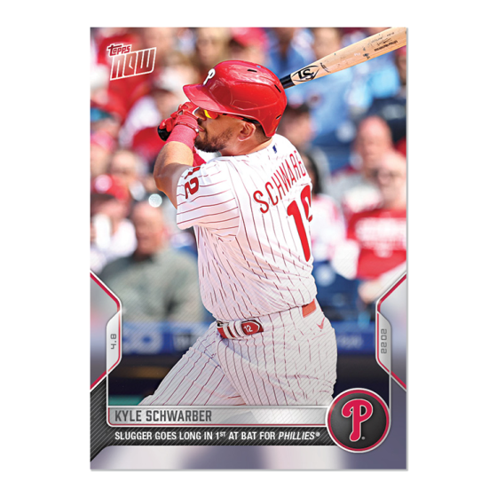 2022 Topps Now #10 Kyle Schwarber
