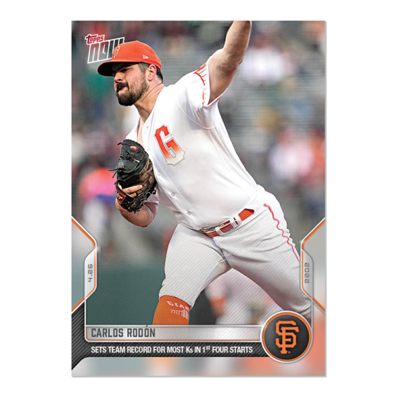 2022 Topps Now #100 Carlos Rodón
