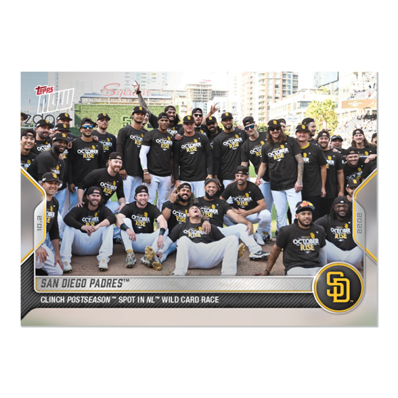 2022 Topps Now #1002 San Diego Padres