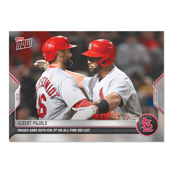 2022 Topps Now #1007 Albert Pujols